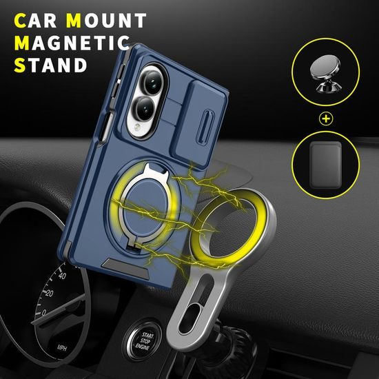 Etui Camslide Stand, Samsung Galaxy Z Fold 8, niebieskie