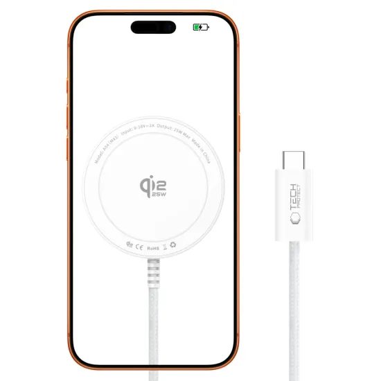 Tech-Protect A54 Încărcător Wireless MagSafe 25 W QI2.2, alb