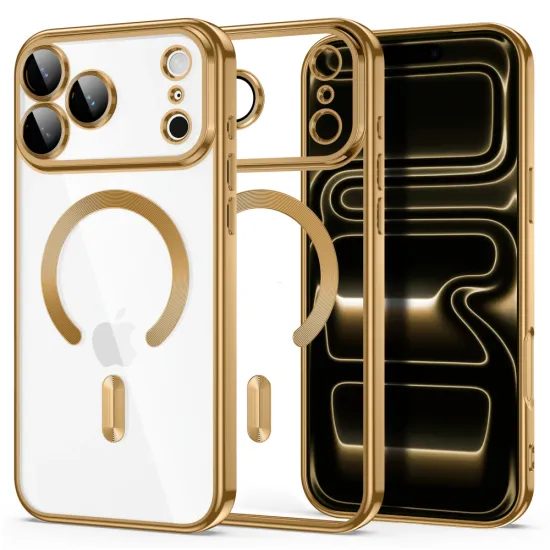 Tech-Protect MagFlex MagSafe iPhone 17 Pro Max / 18 Pro Max, lesklá zlatá