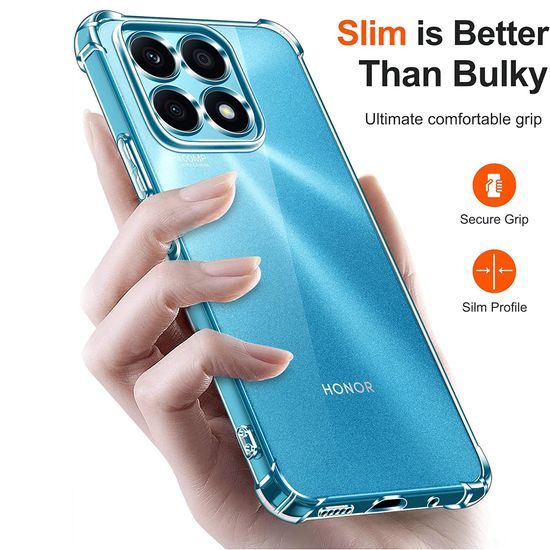 Techsuit Shockproof διάφανη θήκη, Honor X8a