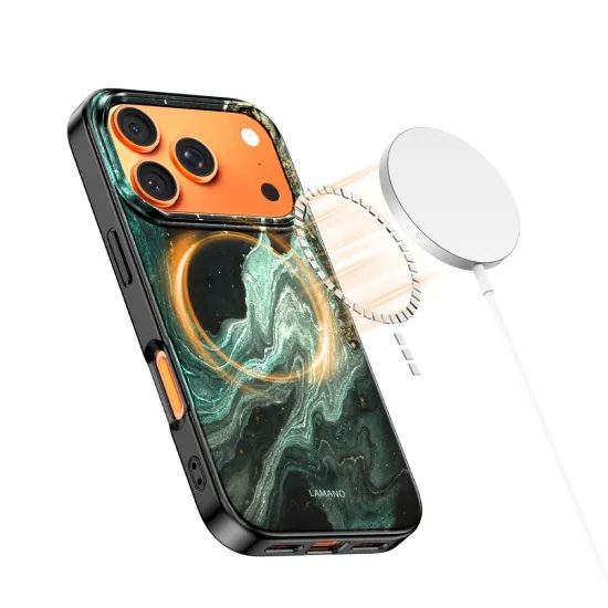 Tech-Protect Lamano MagSafe θήκη, iPhone 17 Pro, verde aura