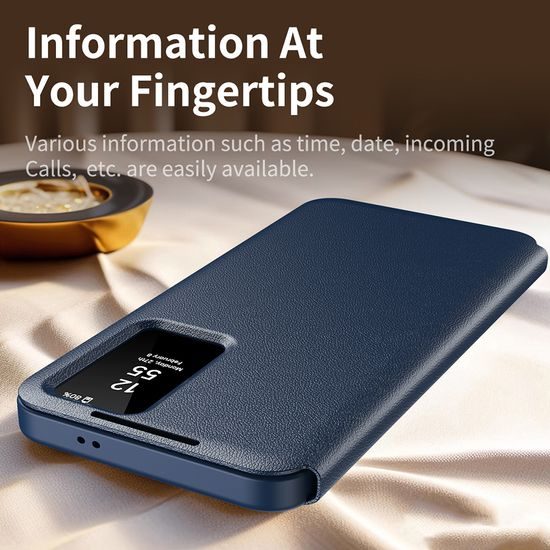 Techsuit SmartView, Samsung Galaxy S26 FE, modré