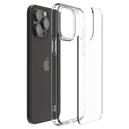 Spigen Ultra hybrid mobil tok, iPhone 15 Pro, átlátszó