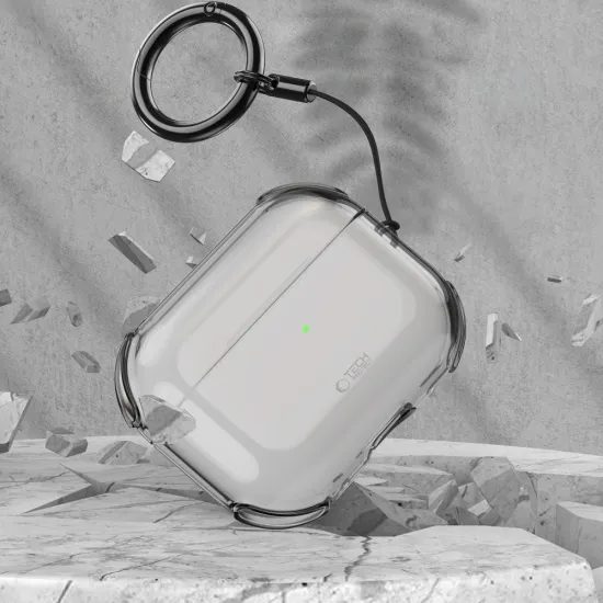 Tech-Protect Bounce θήκη, Apple AirPods Pro 3, γκρι