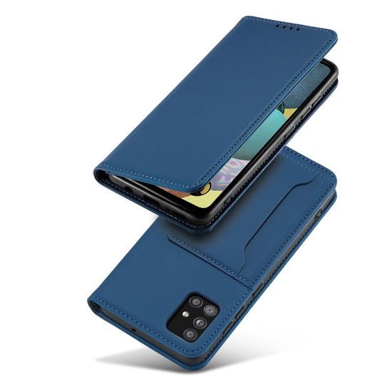 Husă Magnet Card Case, Xiaomi Redmi Note 11, albastră