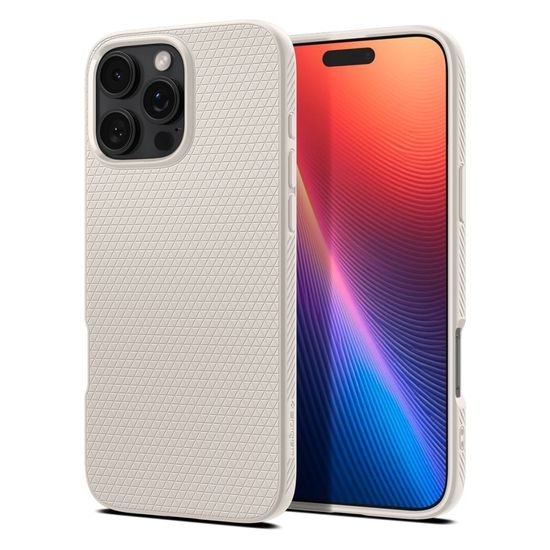 Spigen Liquid Air, iPhone 16 Pro, přírodní titan