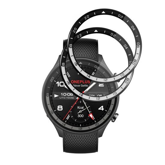 Techsuit Nano Flex, OnePlus Watch 2R, 2 sztuki, czarne