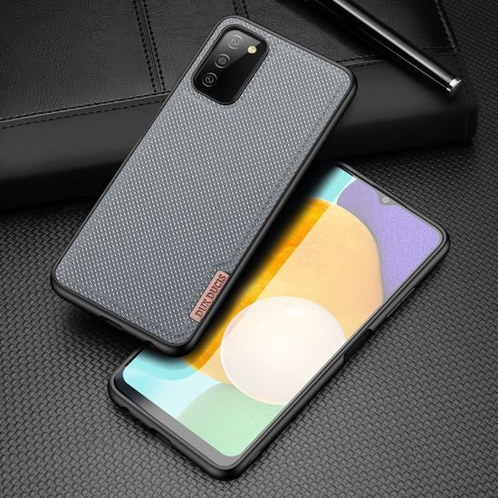 Dux Ducis Fino case, Samsung Galaxy A03s, šedé