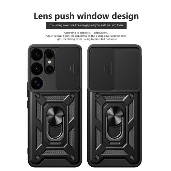 JP CamShield, Samsung Galaxy S25 Ultra, čierny