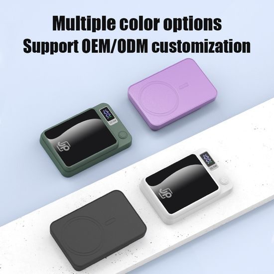 Φορητός Φορτιστής JP με Φόρτιση MagSafe, 10000 mAh, 22,5W, Μαύρο