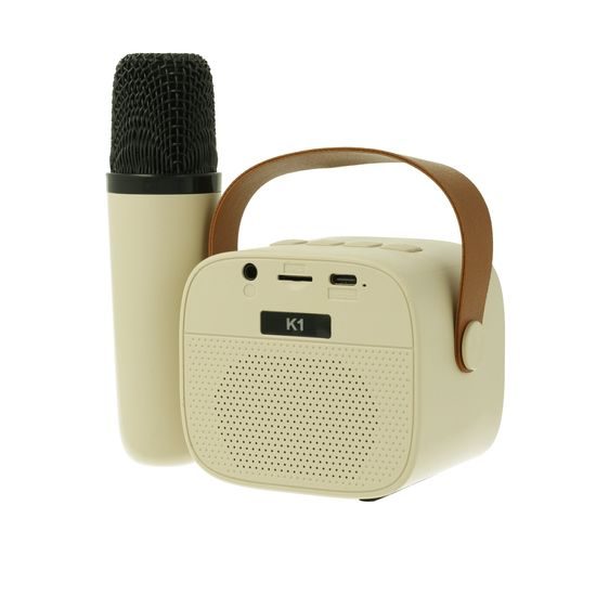 Vezeték nélküli karaoke gyerekeknek, bézs