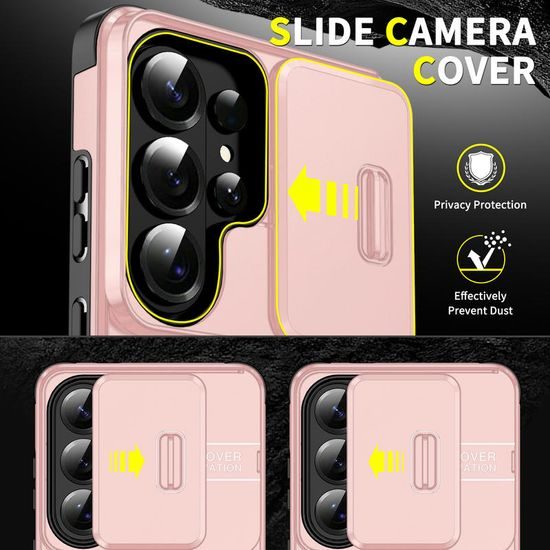 Camslide Stand obal, Samsung Galaxy S26 Ultra, růžový