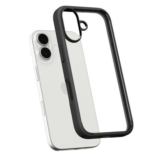 Spigen Ultra Hybrid cover til iPhone 17 - Sort