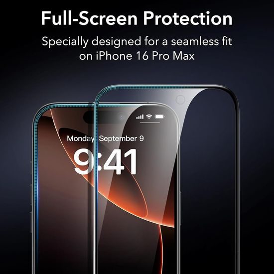 ESR Σκληρυμένο γυαλί, iPhone 17 Pro Max, 3 τεμάχια