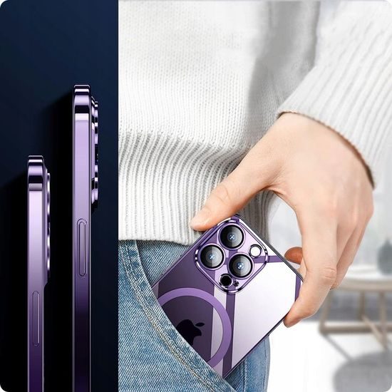 iPhone 13 dėklas – Tech-Protect MagShine – rožinė