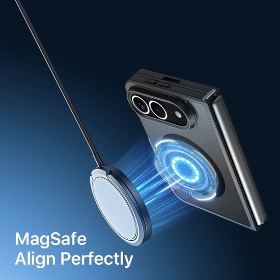 Dux Ducis Aimo MagSafe obal bez ochranného pantu, iPhone Duo, černý