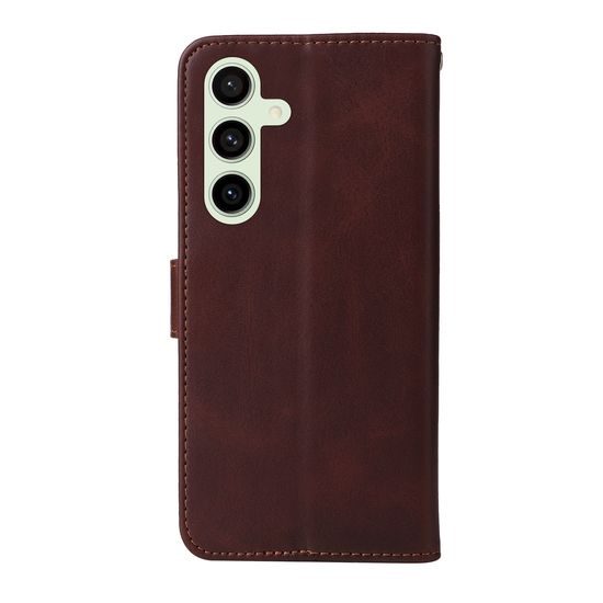 Magnet Case, Samsung Galaxy S24 FE, hnedý