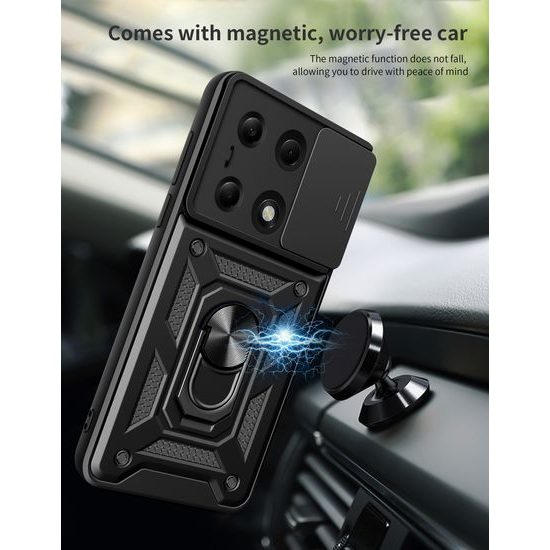 JP CamShield, Xiaomi Redmi Note 13 Pro 4G / Poco M6 Pro 4G, crni