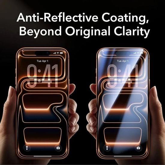 iPhone 18 Pro kaitseklaas – ESR Privacy Armorite Pro UltraFit privaatsusklaas 3 tk