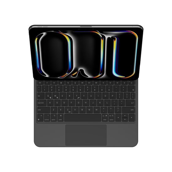 JP Magnetic Keyboard MK09 Aluminium θήκη tablet από αλουμίνιο, iPad 10.9 2022 (iPad 10) / iPad 11 2025 (iPad 11), μαύρη