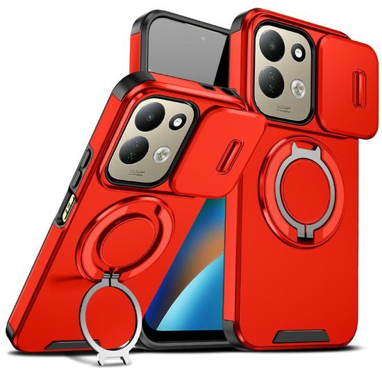 Camslide Stand tok, Xiaomi Redmi 17, piros