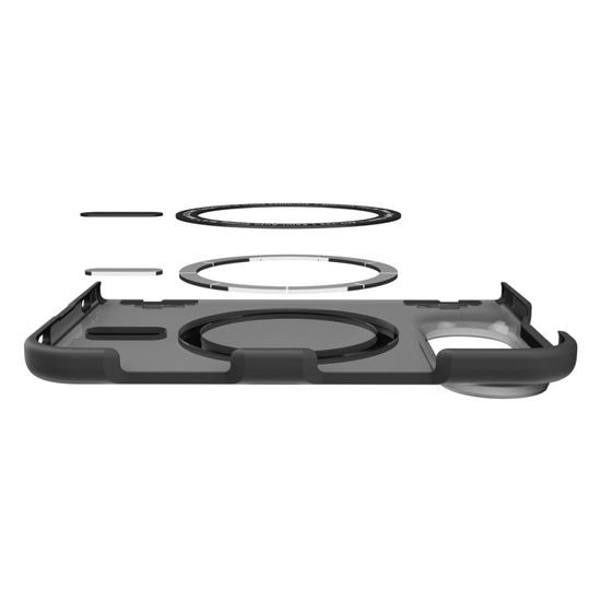 iPhone Duo ümbris – Spigen Ultra Hybrid Pro MagSafe – must