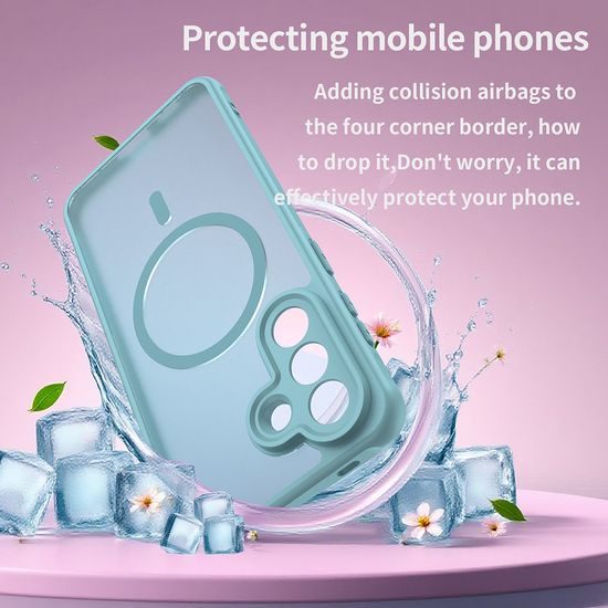 Techsuit HaloFrost II MagSafe, Samsung Galaxy A57 5G, tyrkysový