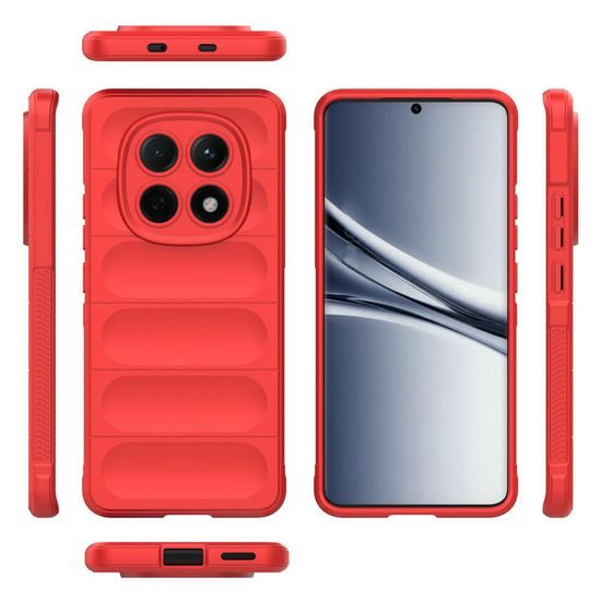 Θήκη Wency Magic Shield, Xiaomi Redmi Note 15 5G, κόκκινη