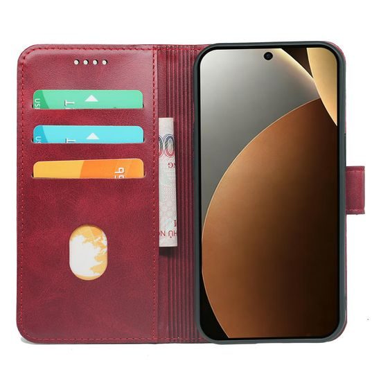 Magnet Case, Xiaomi Redmi Note 15 Pro Plus 5G, κόκκινο