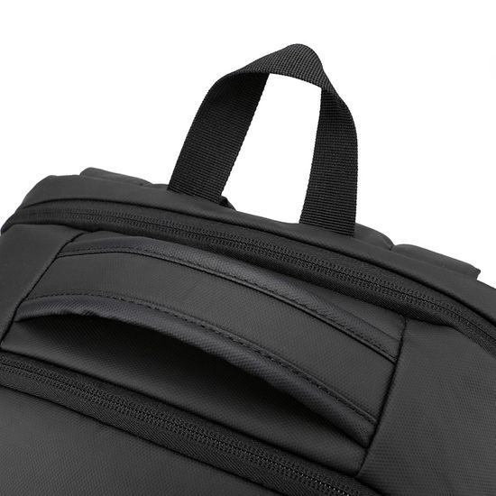 JP Rucksack B22 - Multifunktionaler Tagesrucksack 44x30x14 cm - Schwarz