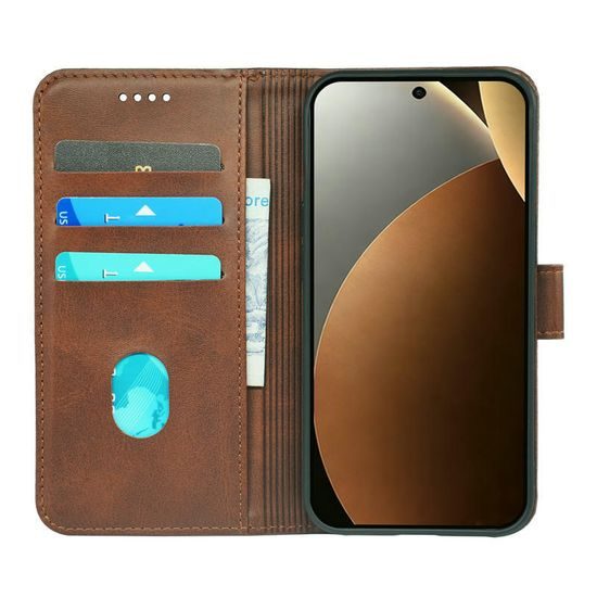 Magnet Case, Xiaomi Redmi Note 15 Pro Plus 5G, καφέ