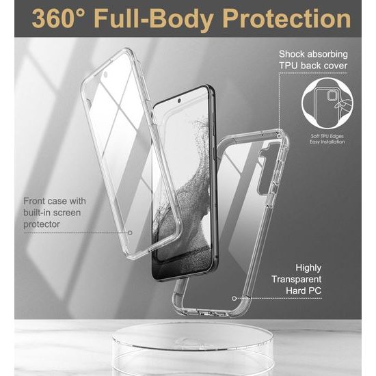 Tech-Protect kevlár tok, Samsung Galaxy S23 Plus, átlátszó