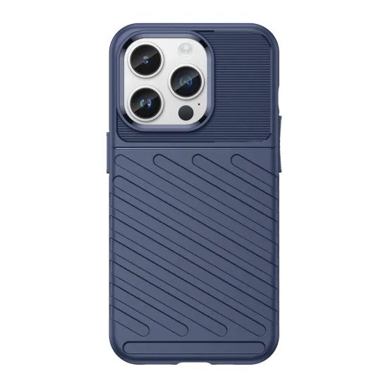 Thunder etui, iPhone 14 Pro Max, niebieski