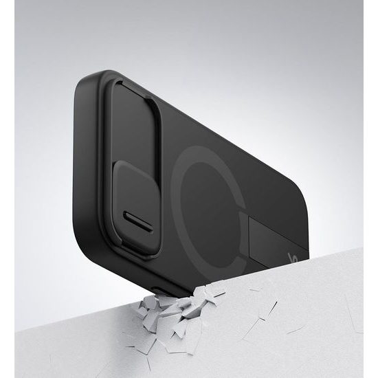 Suritch MagSafe Kickstand Camprotector θήκη iPhone 16, μαύρη