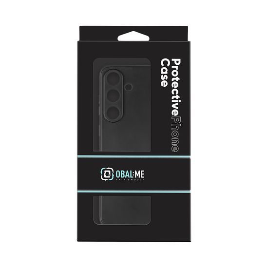 OBAL:ME Matte TPU Kryt pre Samsung Galaxy S25 Plus, čierny