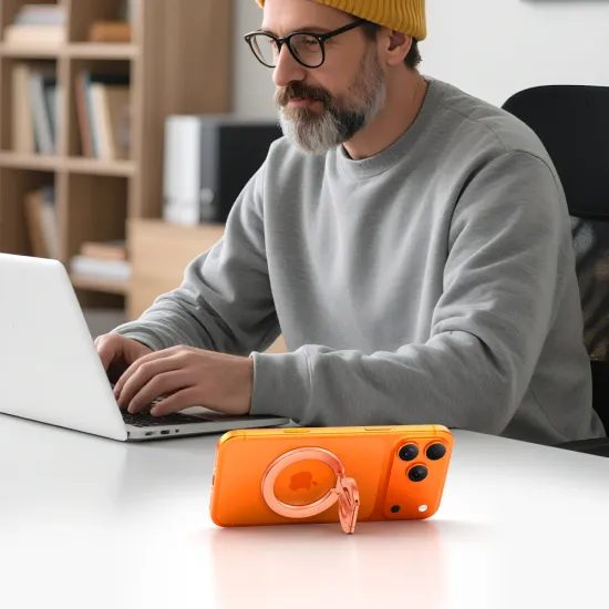 Tech-Protect MMR400 Lamano Μαγνητικός Δακτύλιος MagSafe για Τηλέφωνο, Ροζ Χρυσό