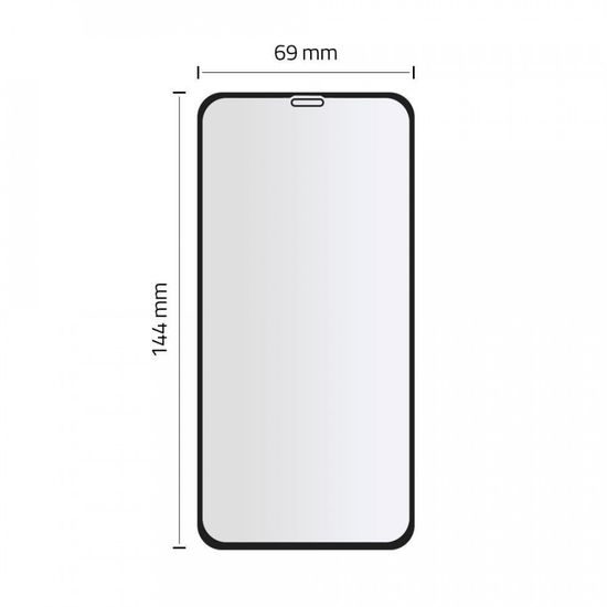 Hofi Hybrid Tvrdené sklo, iPhone 11, čierne