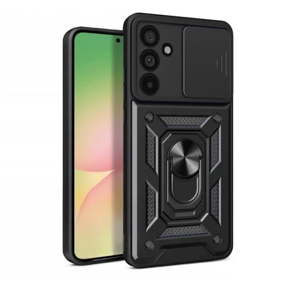 Samsung Galaxy A27 5G dėklas – Tech-Protect CamShield Pro – juoda