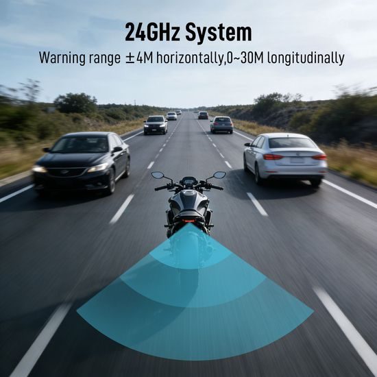 MotoGuard BSD Pro Radar mrtvog kuta za motocikle