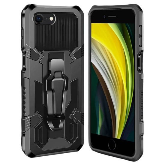 Nexeri Tank Case tok, iPhone 7 / 8 / SE 2020, fekete