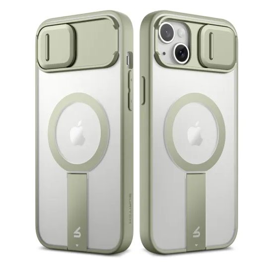 Husă Suritch MagSafe Shockproof, iPhone 13 / 14, verde