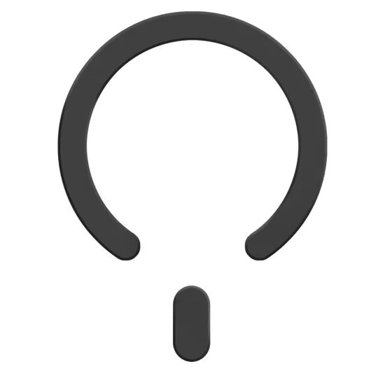 Tech-Protect MMP-200 Μαγνητικός Δακτύλιος MagSafe, μαύρος