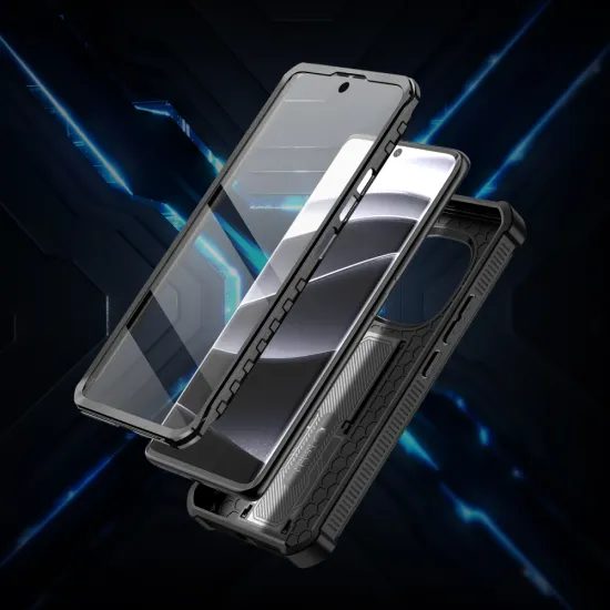 Tech-Protect Kevlar Pro Θήκη, Xiaomi Redmi Note 14 Pro 5G / Poco X7 5G, Μαύρη