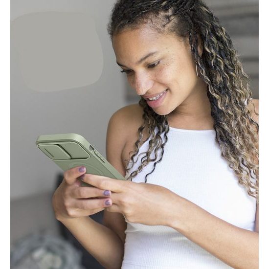 Suritch MagSafe Kickstand Camprotector θήκη iPhone 13 / 14, πράσινη