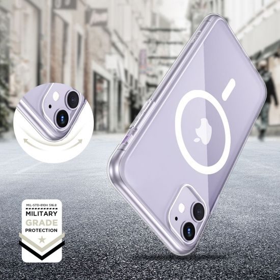 iPhone 11 ümbris – Tech-Protect FlexAir MagSafe – läbipaistev