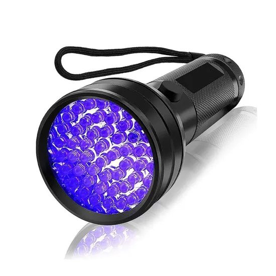 Wozinsky WLT-51L IP65 UV svetilka za odkrivanje sledi, črna