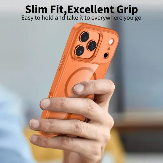 Tech-Protect MagMat MagSafe iPhone 17 Pro Max, πορτοκαλί