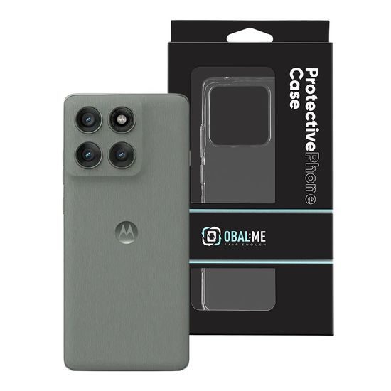 OBAL:ME Θήκη TPU για Motorola Edge 60 Pro, διάφανη