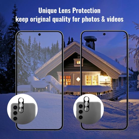 3D Tvrzené sklo pro čočku fotoaparátu (kamery), Samsung Galaxy S26