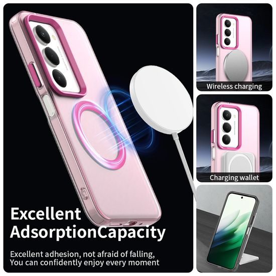 Techsuit CandyCase MagSafe, Xiaomi Redmi 15 4G / 5G, ροζ